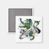 Aimant MacLeod Tartan Lion (Recto/Verso)