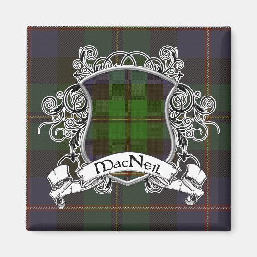 Aimant MacNeil Tartan Shield (Devant)