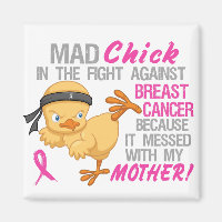 Mad Chick Messed Avec Mère 3L Cancer Du Sein
