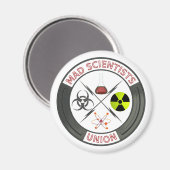 Aimant Mad Scientist Union (Recto/Verso)