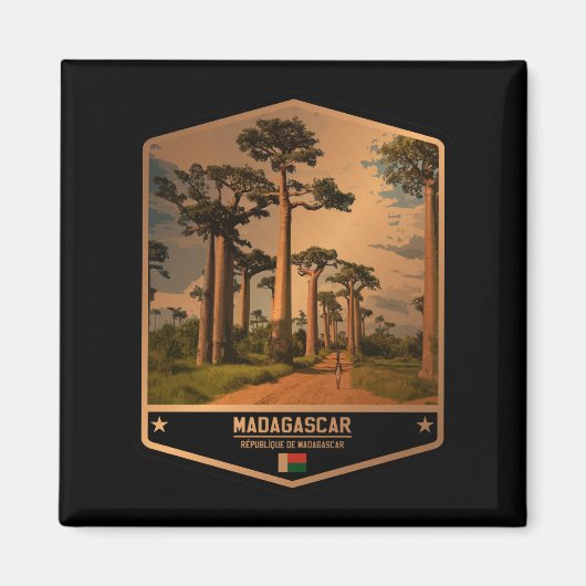 Aimant Madagascar (Devant)