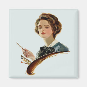 Aimant Madame Artist