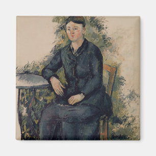 Aimant Madame Cezanne dans le jardin, 1880- de Paul