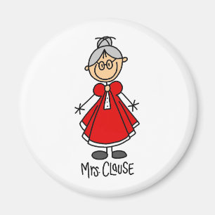 Aimant Madame Claus aimantée