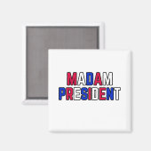 Aimant Madame la Présidente (Recto/Verso)