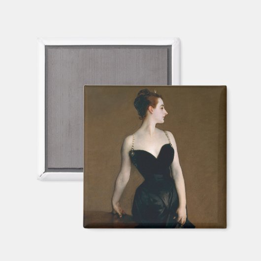 Aimant Madame X par John Singer Sargent (Recto/Verso)