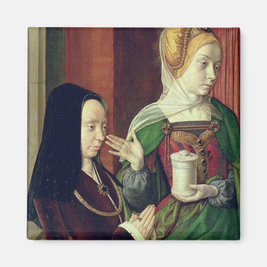 Aimant Madeleine of Bourgogne presented by St. Mary Magda (Devant)