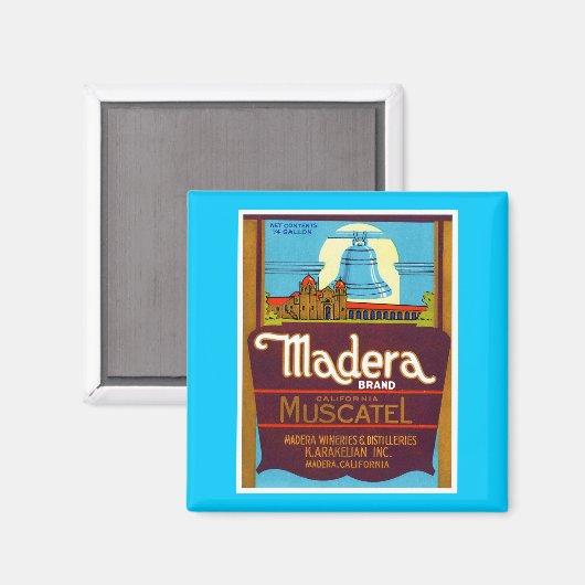 Aimant Madera Muscatel (Recto/Verso)