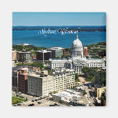 Aimant Madison, Wisconsin (Devant)