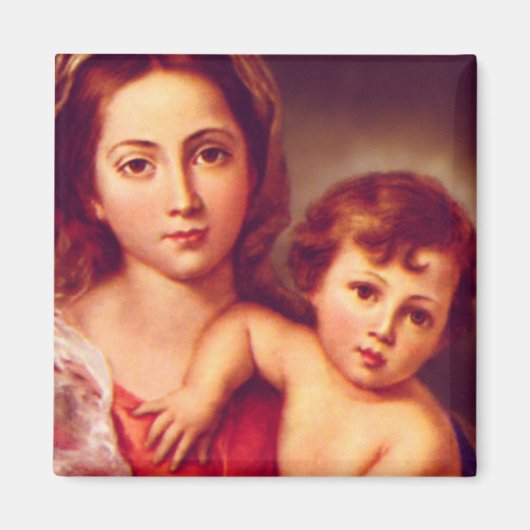 Aimant Madonna and child (Devant)