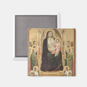 Aimant Madonna and Child Enthroned, c.1300-03 (PRE-restor (Recto/Verso)