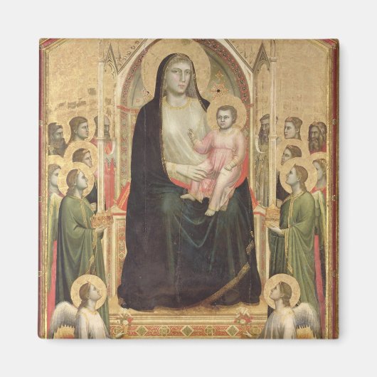 Aimant Madonna and Child Enthroned, c.1300-03 (PRE-restor (Devant)