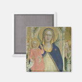Aimant Madonna and Child enthroned with Saints, détail (Recto/Verso)