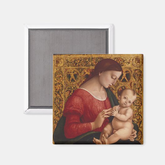 Aimant Madonna and Child, environ 1505-07 (Recto/Verso)