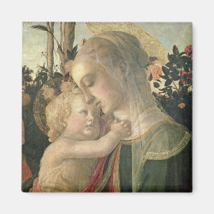 Aimant Madonna and Child with St John the Baptist, detai