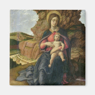 Aimant Madonna de la caverne, 1488-90 (tempera sur le