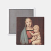 Aimant Madonna Del Granduca par Raphael (Recto/Verso)