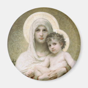 Aimant Madonna des roses