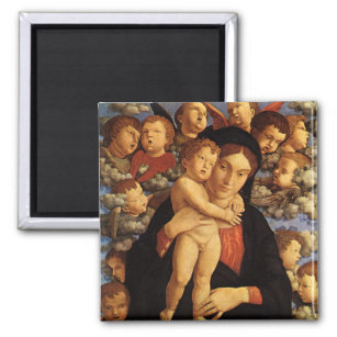 Aimant Madonna des Tcherubim par Andrea Mantegna