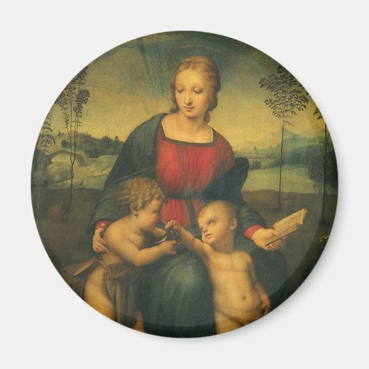 Aimant Madonna du Goldfinch par Raphael Sanzio (Devant)