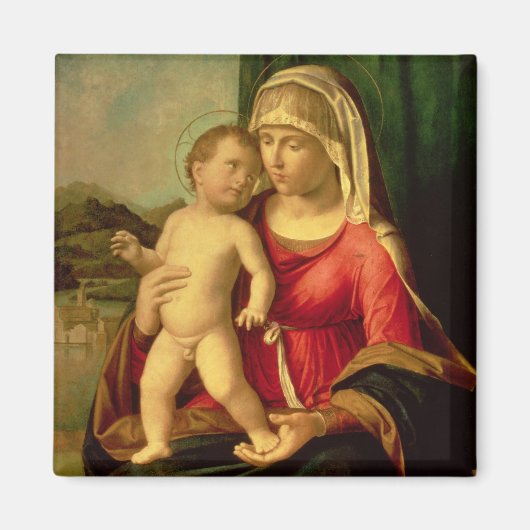 Aimant Madonna et Enfant 2 (Devant)