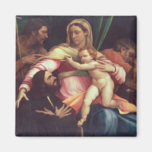 Aimant Madonna et Enfant 3 (Devant)