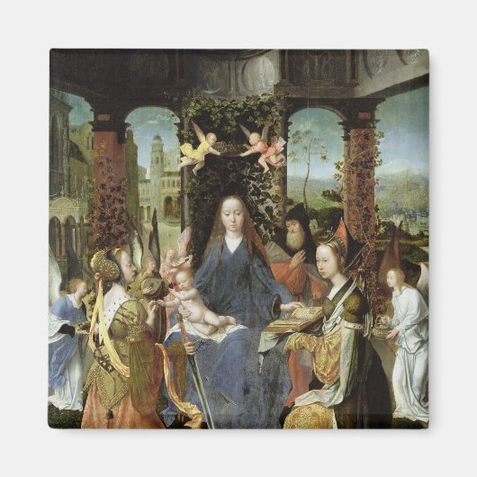Aimant Madonna et Enfant 3 (Devant)