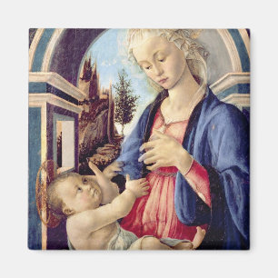Aimant Madonna et enfant (panneau) 2