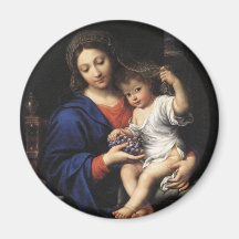 Madonna et l'aimant enfant