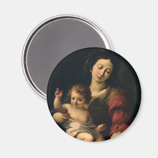 Aimant Madonna et l'enfant (Recto/Verso)