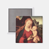 Aimant Madonna et l'enfant (Recto/Verso)