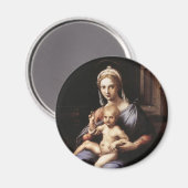 Aimant Madonna et l'enfant (Recto/Verso)