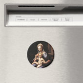 Aimant Madonna et l'enfant (In Situ (Lave-vaisselle))