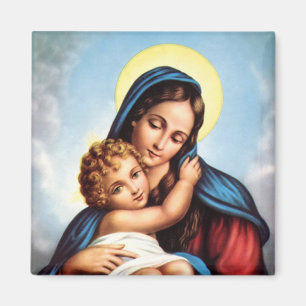 Aimant Madonna et l'enfant