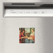 Aimant Madonna et l'enfant avec les saints 2 (In Situ (Lave-vaisselle))