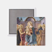 Aimant Madonna et l'enfant héritée de SS (Recto/Verso)