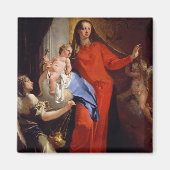 Aimant Madonna of the Rosary (Devant)