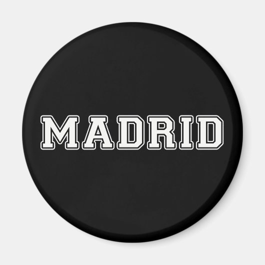 Aimant Madrid Espagne (Devant)