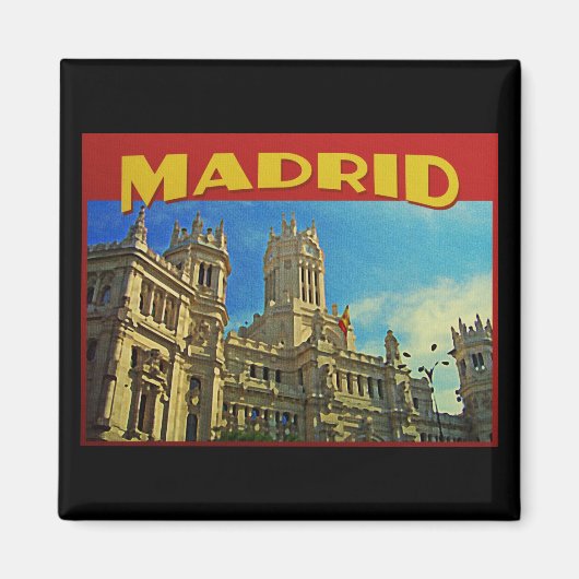 Aimant Madrid Espagne (Devant)
