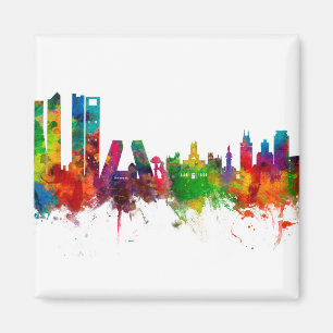 Aimant Madrid Espagne Skyline
