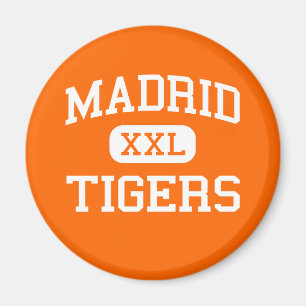 Aimant Madrid - tigres - lycée de Madrid - Madrid Iowa