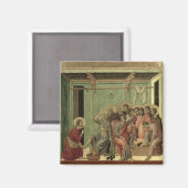 Aimant Maesta : Christ Lave les pieds des disciples (Recto/Verso)