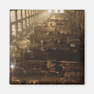 Aimant Magasin de locomotive ferroviaire de Chicago