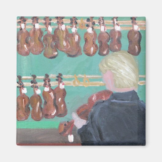 Aimant Magasin de violon de Paris (Devant)