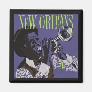 Aimant Magazine de musique de la Nouvelle-Orléans