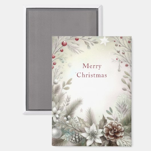 Aimant Magazine de Noël (Recto/Verso)