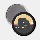 AIMANT MAGAZINE DEFENSEUR (Recto/Verso)