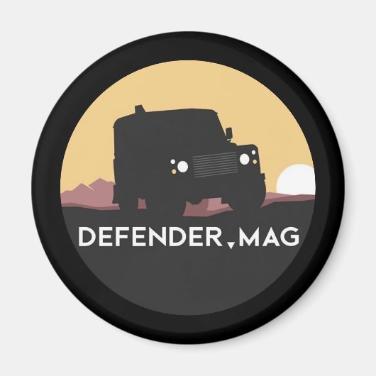 AIMANT MAGAZINE DEFENSEUR (Devant)