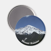 Aimant Magazine photo Mount Rainier Circle (Recto/Verso)
