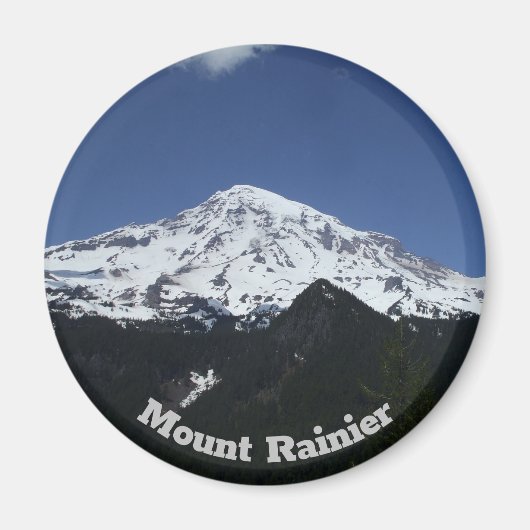 Aimant Magazine photo Mount Rainier Circle (Devant)